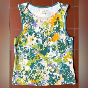 Preowned Floral Maeve Tank Top size M